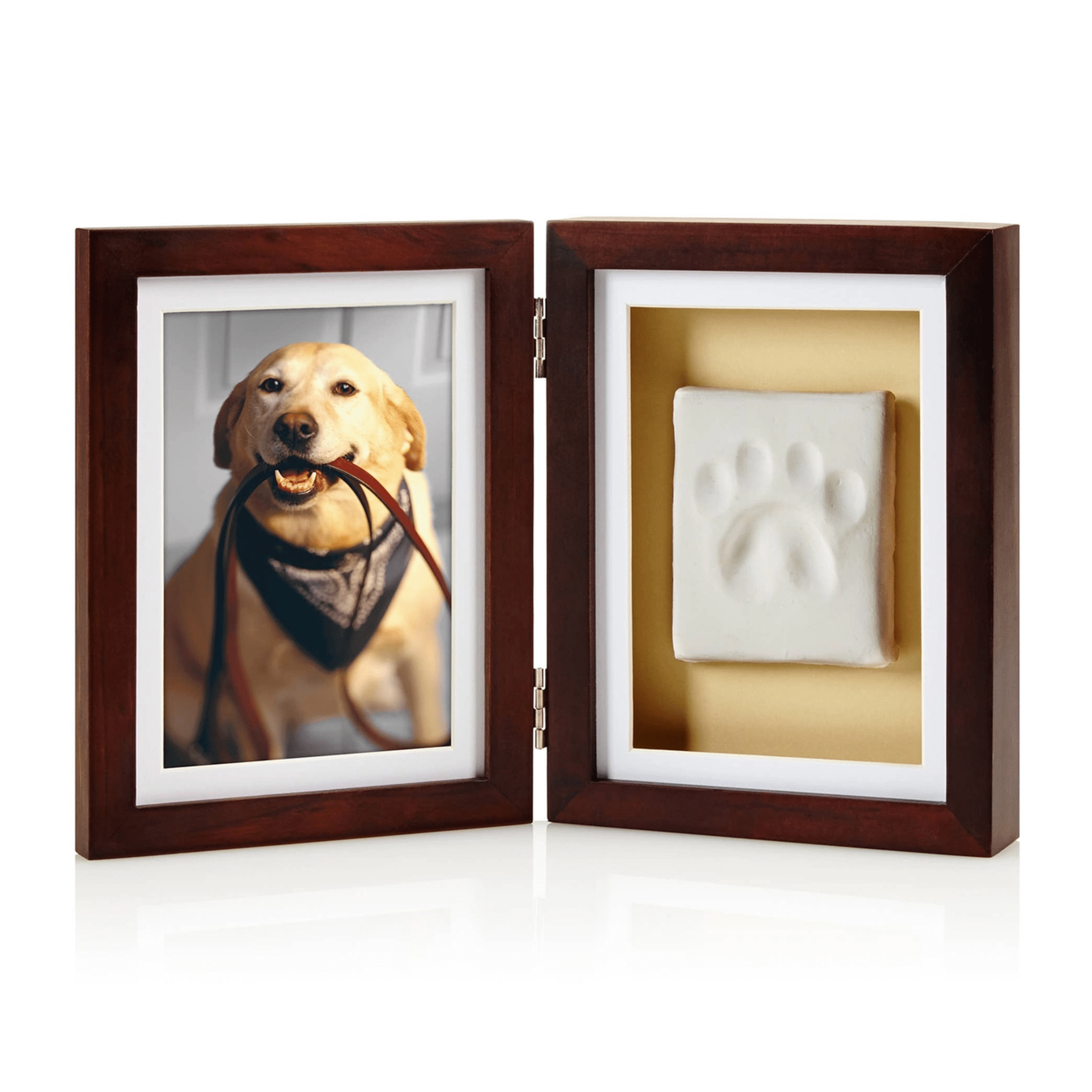 Pawprints Keepsake Photo Frame & Clay Impression Kit