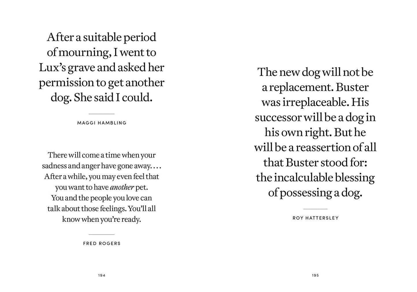 The Book of Pet Love & Loss